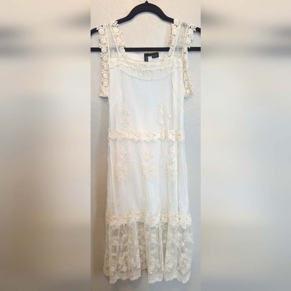 RU Cowgirl Lace Dress - Small
